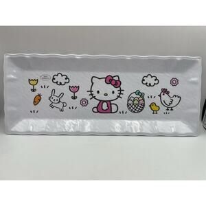 Sanrio HELLO KITTY Melamine Serving Tray Platter NEW Large 18"
